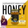 Buy Justharvest Raw multifloral honey 500gms